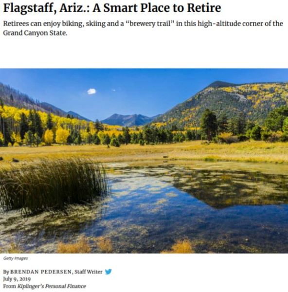 Flagstaff AZ Smart Places to Retire