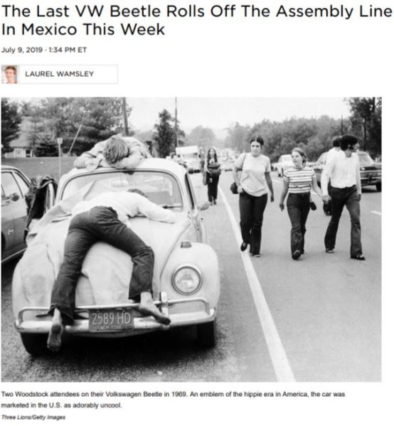 Volkswagen Beetle ceases production - NPR