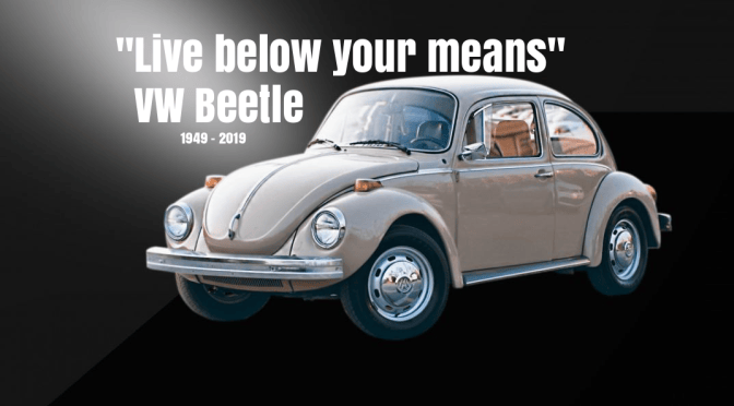 “Live Below Your Means”: VW Beetle Ceases Production 70 Years After Coming To America