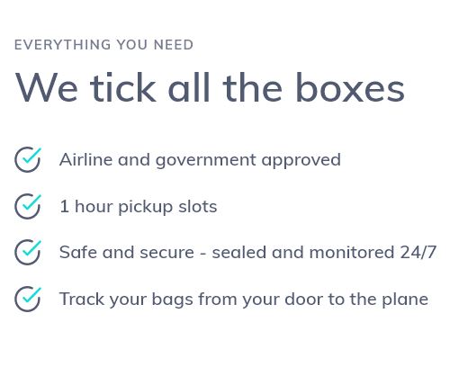 Airportr shipping