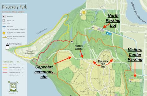 Discovery Park Seattle Map