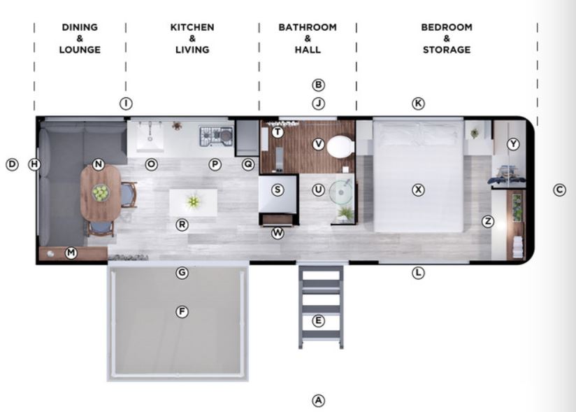 Living Vehicle Layout