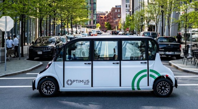 Future Transportation: Optimus Ride Debuted First Public Self-Driving Shuttle In New York City