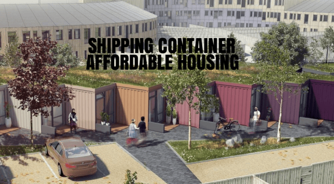Future Of Housing: London Architect Builds Affordable Shipping Container Project