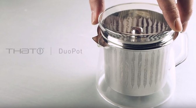 Kitchenware Of The Future: “DuoPot” By That! Inventions Brews Both Coffee And Tea Stylishly