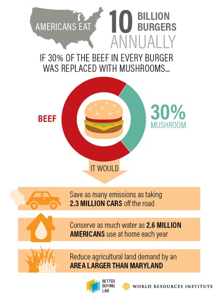 Blended Burger Graphic