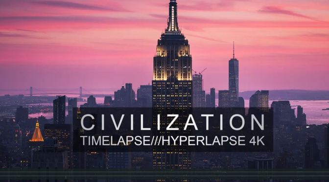 Top New Travel Videos: “Civilization – Timelapse /// Hyperlapse 4K” By Michael Shainblum (2019)