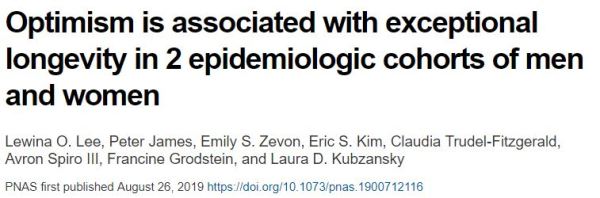 Optimism Study PNAS