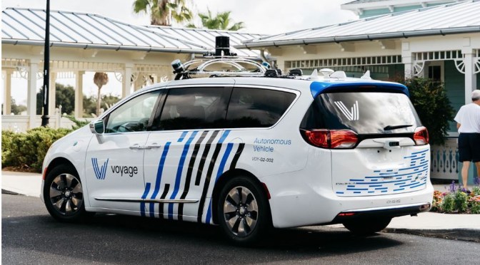Future Of Mobility: Self-Driving Car Venture “Voyage” Specializes In Retirement Communities