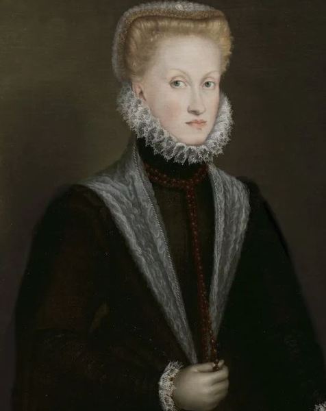 Queen Anna of Austria (c. 1573), Sofonisba Anguissola. Museo Nacional del Prado, Madrid