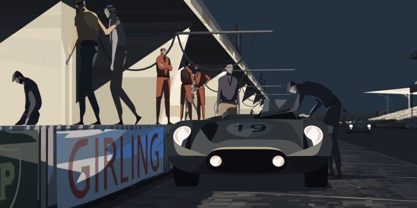 Le Mans 1955 Animated Short Film by Quentin Baillieux 2019