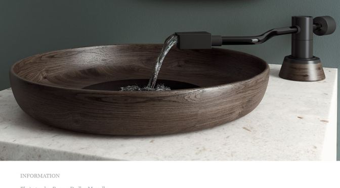 Modern Design: A “Vinyl Turntable Washbasin” By Pasque D. Mawalla