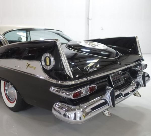 1959 Plymouth Sport Fury Coupe Rear View Classic Driver
