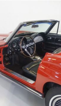 1965 Chevrolet Corvette L76 Stingray interior