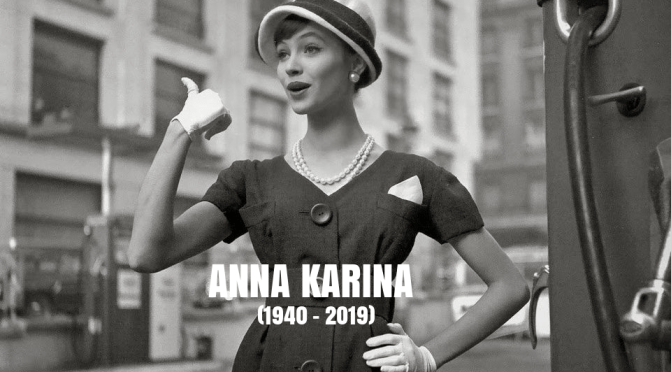 1960’s Icons: Remembering French New Wave Actress Anna Karina (1940-2019)