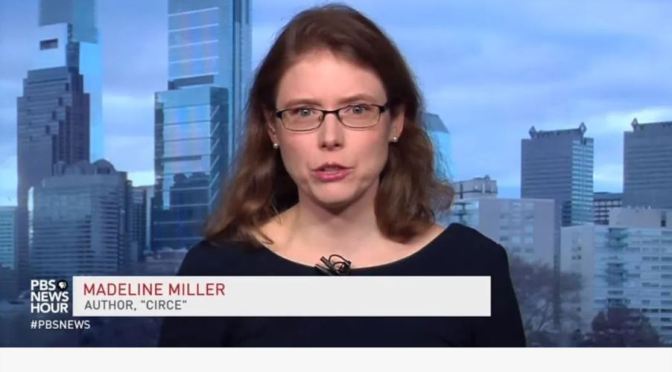 Interviews: “Circe” Author Madeline Miller (Video)
