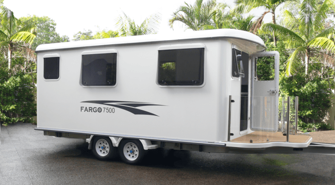 Top Camper Trailers: “Fargo Elite Cabins” Are At Home On Land Or Water