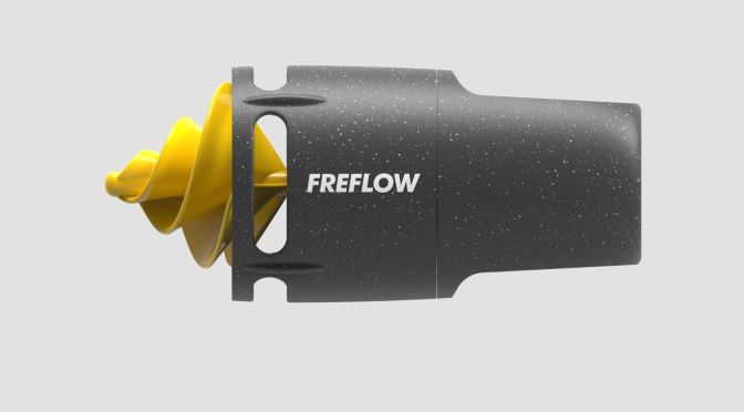 Top New Innovations: “Freflow” Water And Wind Powered Portable Generator (Worthington)