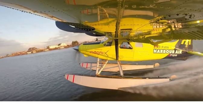 Travel: Harbour Air Seaplanes Announces World’s First Commercial Electric Plane Flight