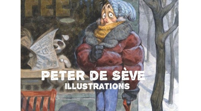 Top Illustrators: Peter de Sève Creates “Priority Shipping” Christmas Tree Cover For New Yorker