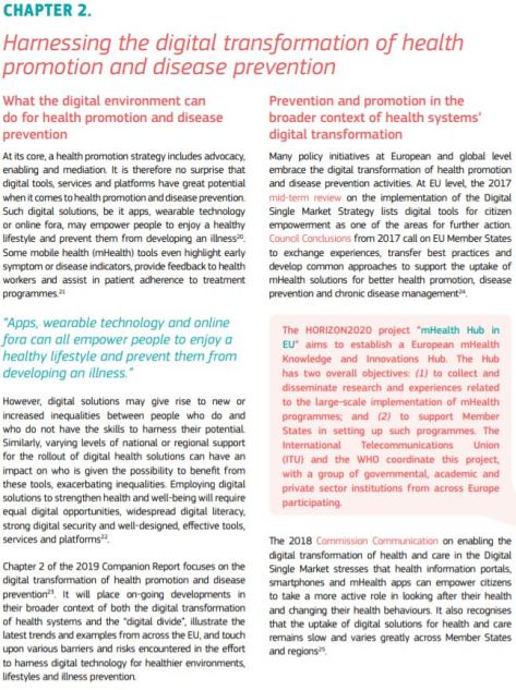 State of Health in the EU Companion Report 2019