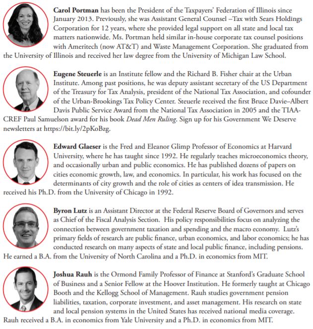 The Pension Crisis University of Chicago Debat November 2019 Program pg 2