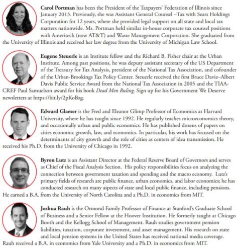 The Pension Crisis University of Chicago Debat November 2019 Program pg 2