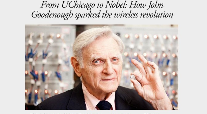 Science Profiles: 97-Year Old Professor John B. Goodenough Becomes Oldest Nobel Prize Winner In Chemistry