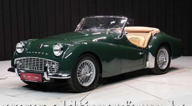 British Sports Cars: “1959 Triumph TR3” Roadster