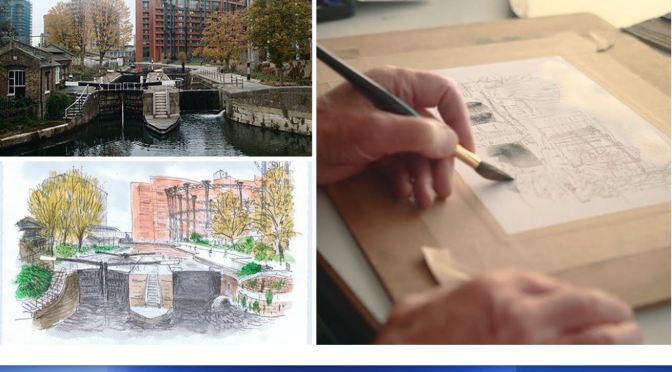 Video Profiles: 89-Year Old London Illustrator David Gentleman On His New Book “My Town” (May 2020)