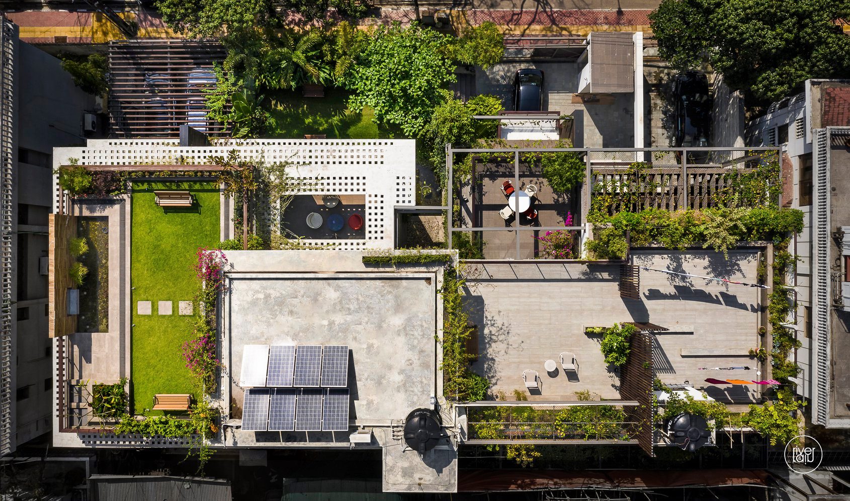 Himchori Residence Overhead View River &amp; Rain Ltd