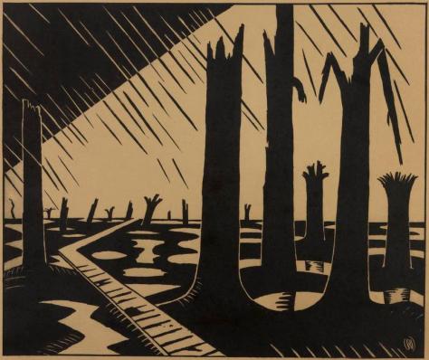 Paul Nash  Void of War, 1918.