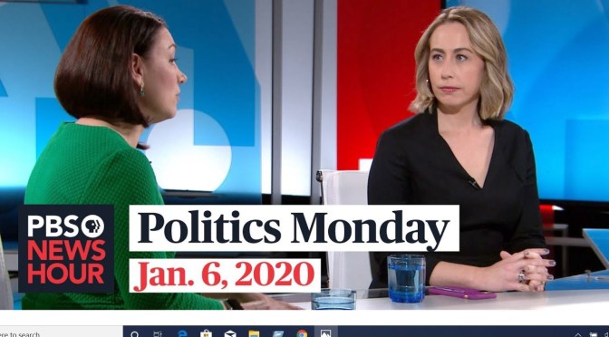 Political News: Tamara Keith And Lisa Lerer On Politics Monday (PBS)