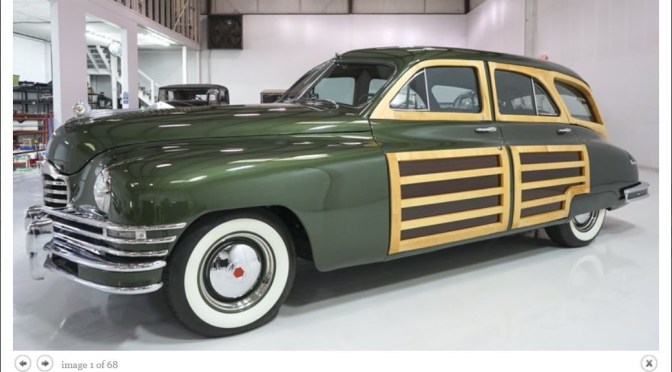 American Classic Cars: “1948 Packard Standard Eight Station Sedan”