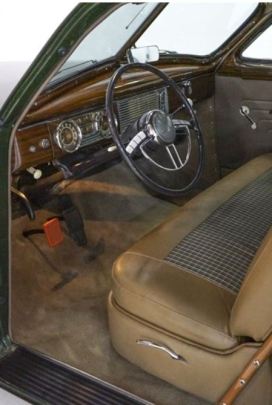 1948 Packard Standard Eight Station Sedan Interior Classic Driver