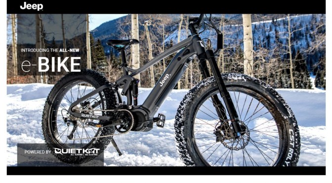 Trends: “2020 Jeep E-Bike” Unveiled – 40 Mile Range For Off-Road Terrain