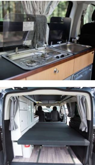 Mercedes-Benz Metris Weekender Camper Van Interior 2020