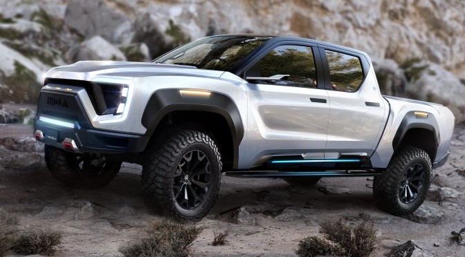 Truck Tech: “2020 Nikola Badger” Electric Pickup Will Have 600 Mile Range