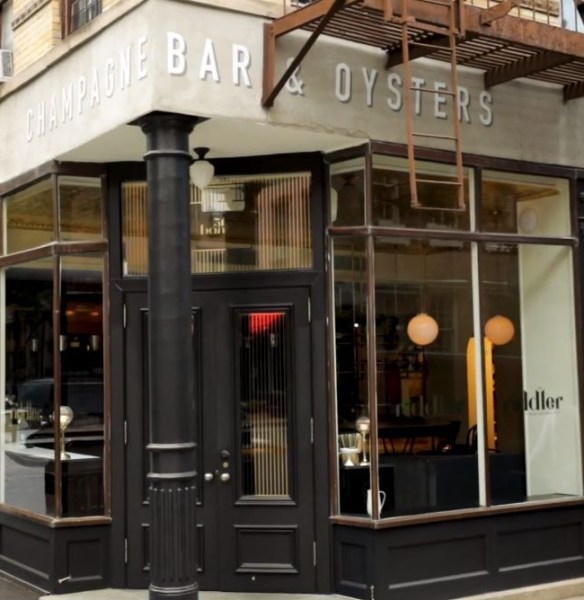 The Riddler Champagne Bar Outside New York City