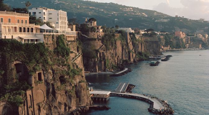 Destination Hotels: Parco Dei Principi In Sorrento, Italy –  1960’s “Infinite Blue”