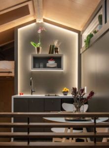 New Frontiers Tiny Homes - The Orchid Kitchen