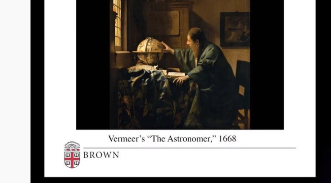 Art Lectures: “Science In The 17th Century Dutch Golden Age” (MFA Boston)