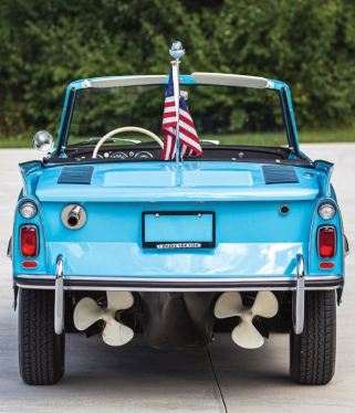 1966 Amphicar Amphibious Car rear view Classic Driver April 2020