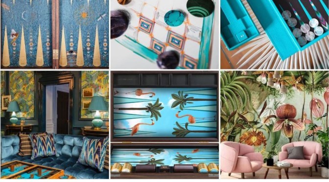 Art Of Gaming: Designer Alexandra Llewellyn’s “Beautifully Original” Backgammon Sets