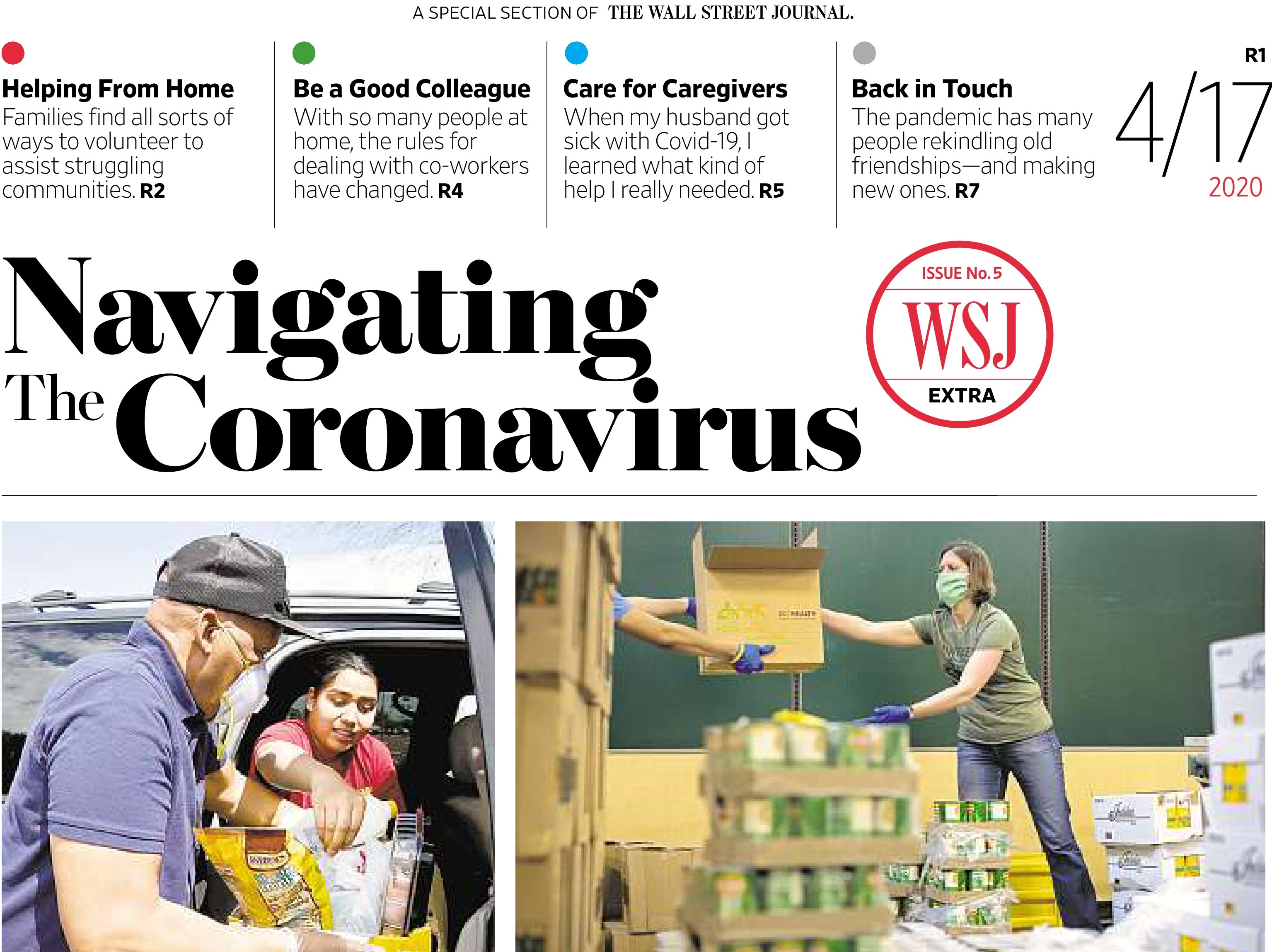 WSJ Special Section 4.17.20 - Navigating the Coronavirus-