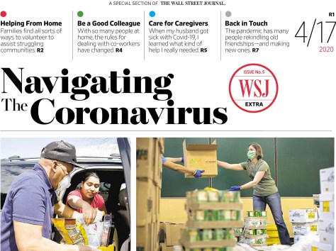 WSJ Special Section 4.17.20 - Navigating the Coronavirus-