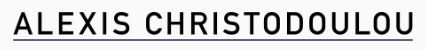 Alexis Christodoulou logo