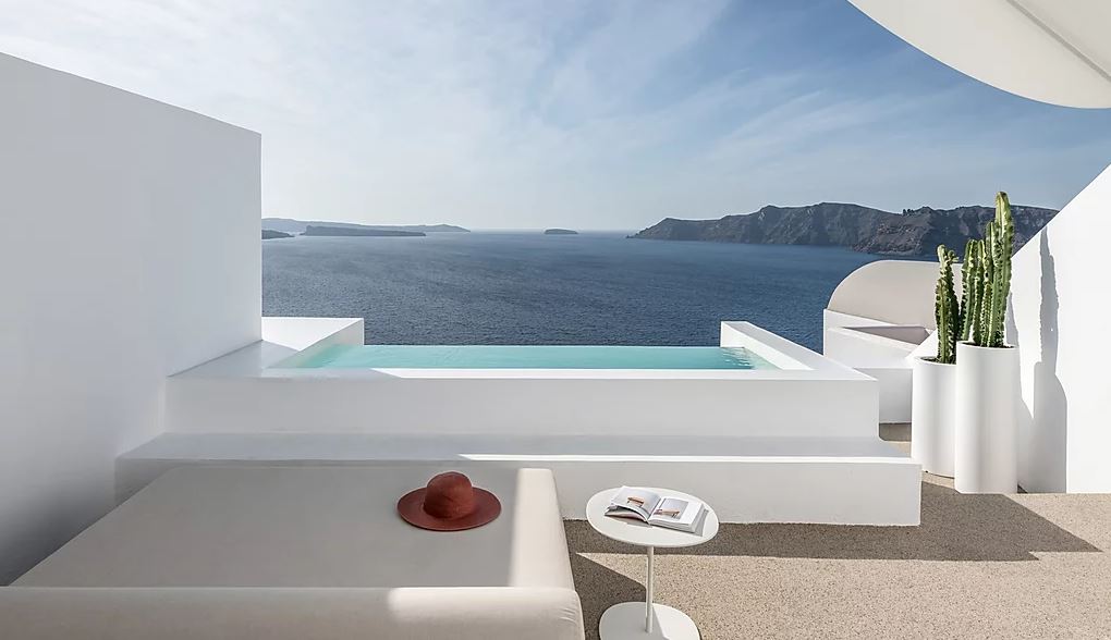Kapsimalis Architects Saint Hotel Santorini Greece