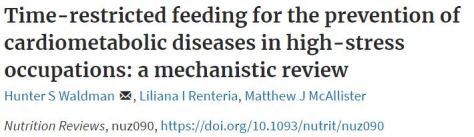 Nutrition Reviews - Time-Restricted Feeding