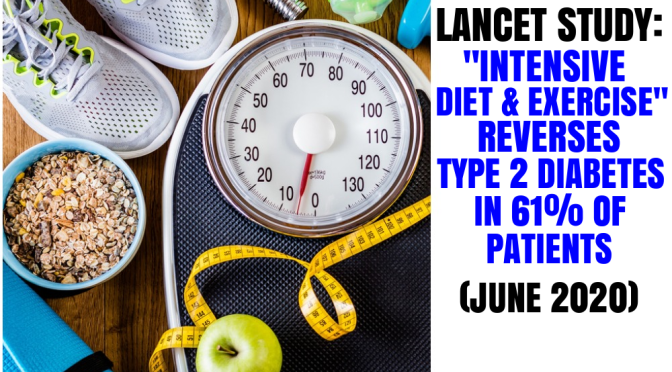 Study: “Intensive Diet And Exercise” Reverses Type 2 Diabetes In 61% Of Patients